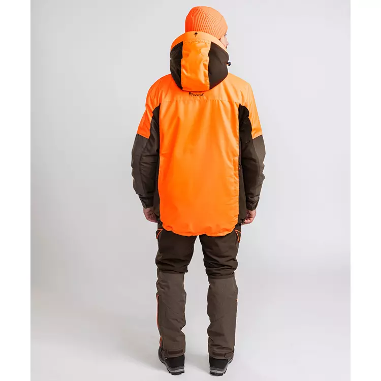 Pinewood Thorn Resistant Jacke, Moosgrün/Orange, Herren 9 Pinewood Thorn Resistant Jacke, Moosgrün/Orange, Herren – Bild 9