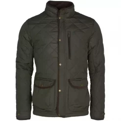 Pinewood Nydala Classic Quilted Jacke, Moosgrün, Herren