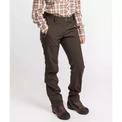 Pinewood Wilda Stretch Damen Shellhose, Moosgrün, Schwarz -Günstiges Pinewood Geschäft 134514 20