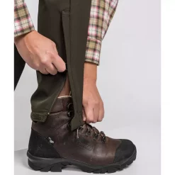 Pinewood Wilda Stretch Damen Shellhose, Moosgrün, Schwarz -Günstiges Pinewood Geschäft 134514 70