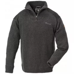 Pinewood Hurricane Strickpullover M. Membran, Grau, Herren -Günstiges Pinewood Geschäft 6332 10 1